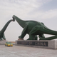 Illustration for article titled On the border of China and Mongolia, you can find two dinosaurs french-kissing